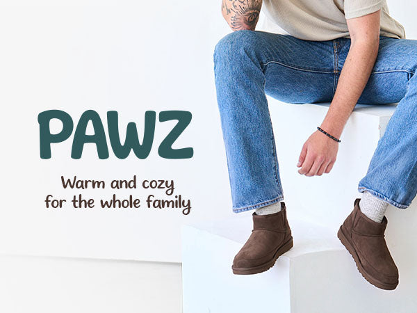 Axel PAWZ footwear lifestyle image.