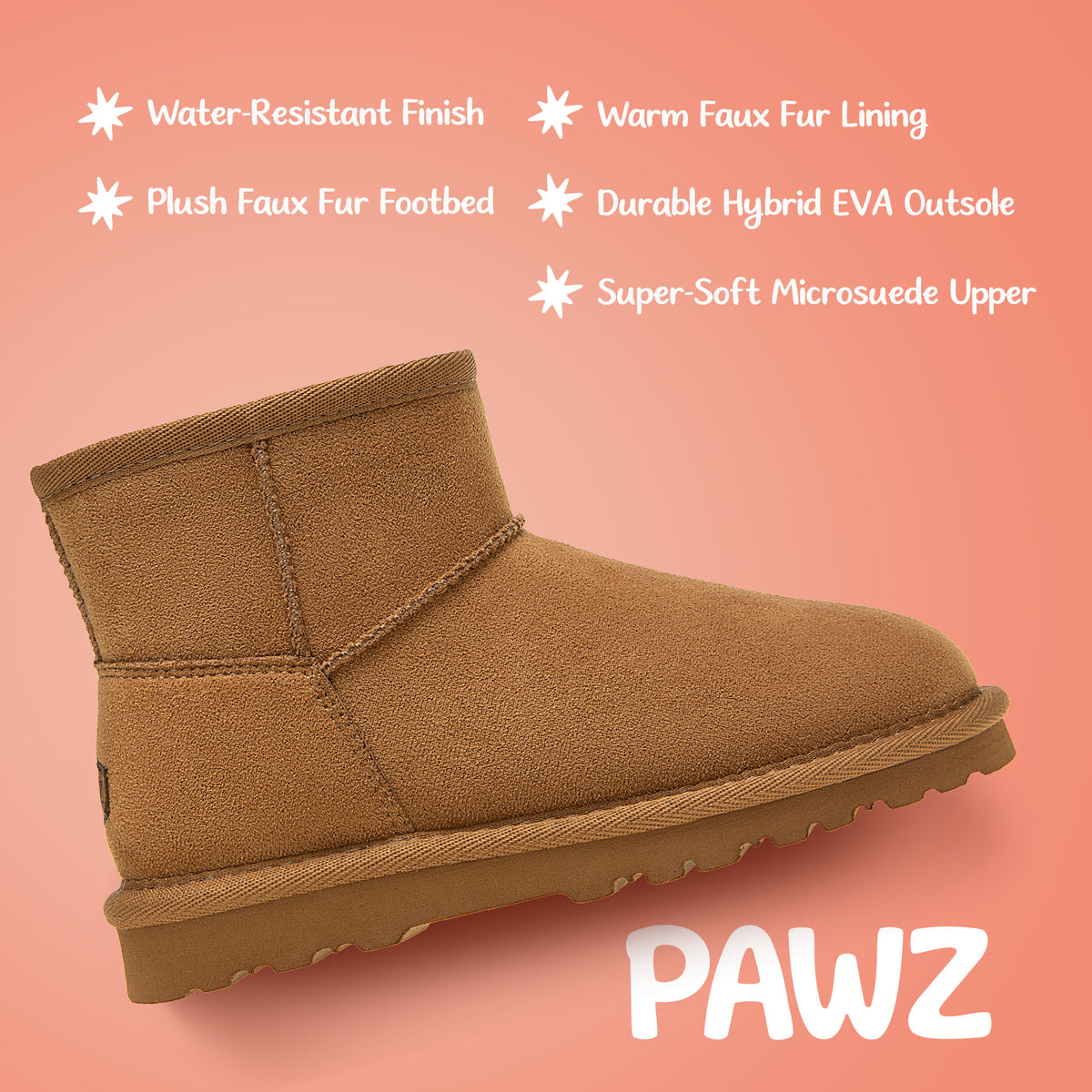 LYNX SHORT TODDLER COGNAC