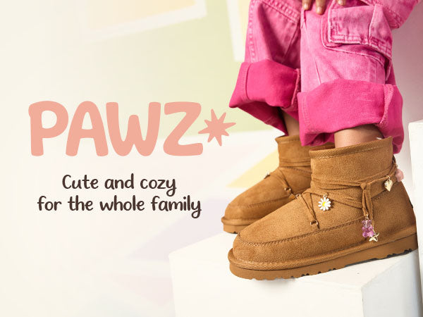 Brixy Youth PAWZ footwear lifestyle image.