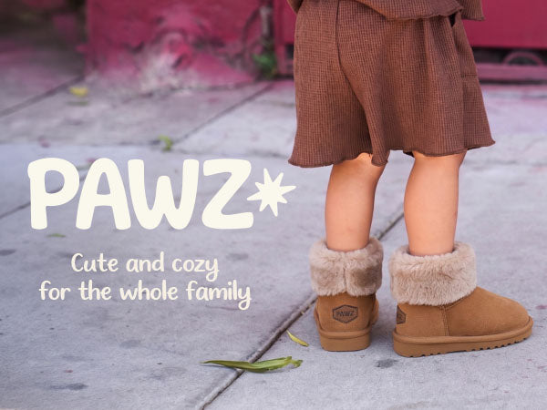 Cosmo Toddler PAWZ footwear lifestyle image.