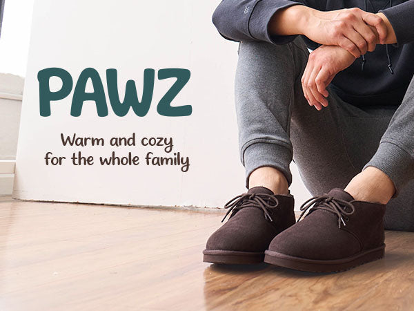 Damon PAWZ footwear lifestyle image.