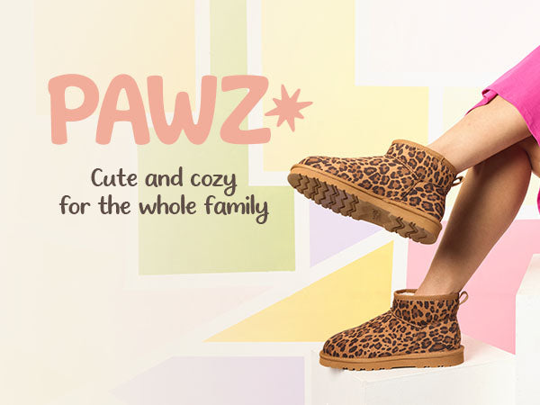 Shine PAWZ footwear lifestyle image.
