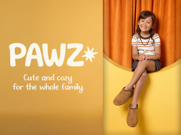 Soliel Youth PAWZ footwear lifestyle image.